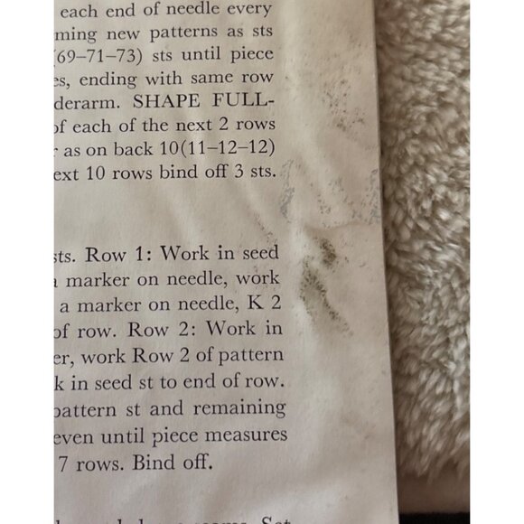 Bernat Knitting Pattern Book Knits By Mirsa Of Italy Book #65 1960s Vintage - Picture 13 of 14